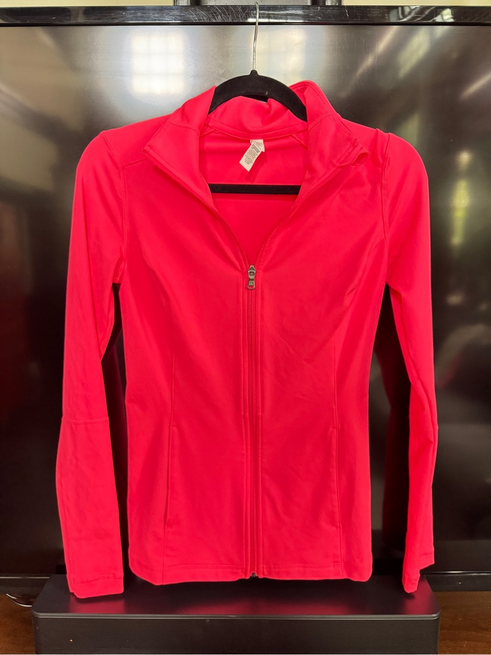 Under Armour Women's Neon Pink Full-Zip Utility Jacket